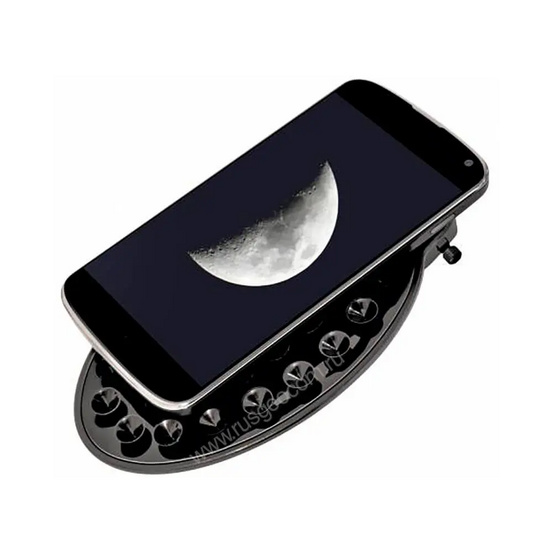 Телескоп Bresser Galaxia 114/900 EQ, с адаптером для смартфона