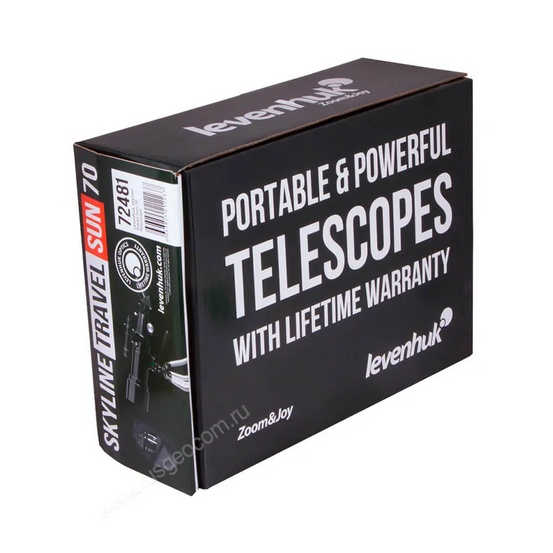Телескоп Levenhuk Skyline Travel Sun 70