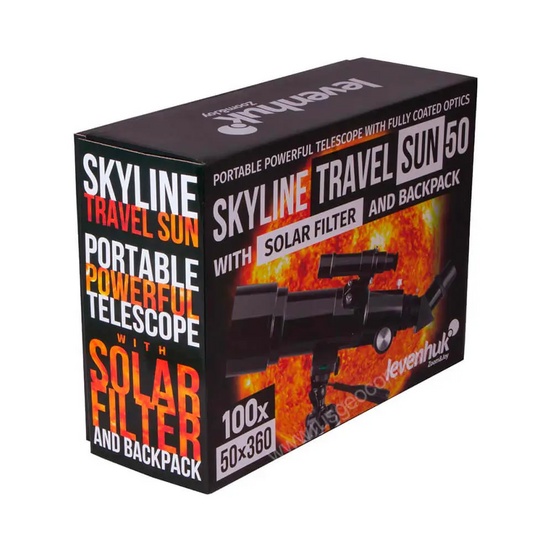 Телескоп Levenhuk Skyline Travel Sun 50