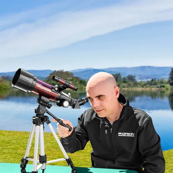 Телескоп Orion GoScope III 70 мм (рефрактор на фотоштативе в комплекте с рюкзаком)