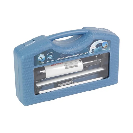 Телескоп Veber 360/50 рефрактор в кейсе