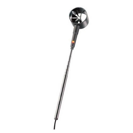 Зонд-крыльчатка, D 60 мм с телескопической рукояткой Testo