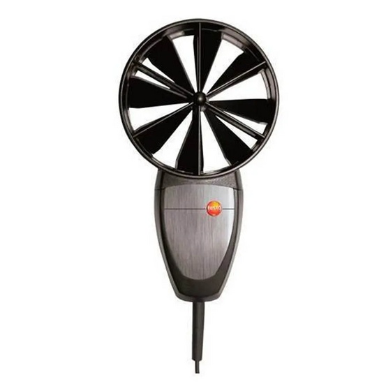 Зонд-крыльчатка, D 100 мм для измерений объемного расхода Testo