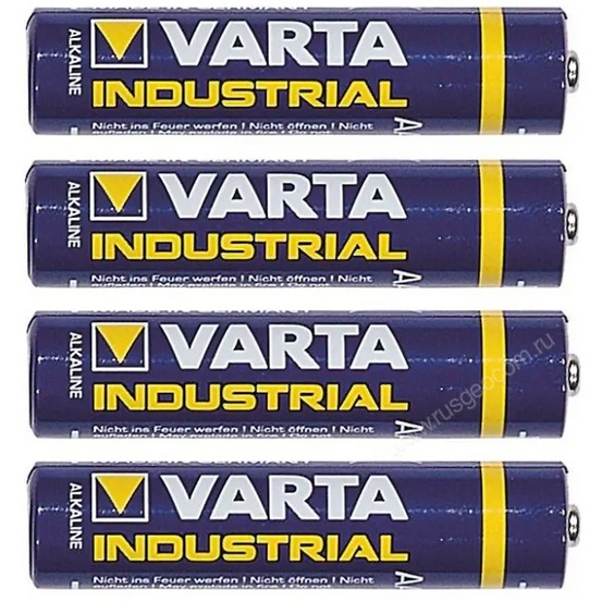 4 батареи AlMn Mignon Тип AA Testo