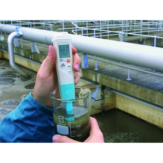 Стартовый комплект Testo 206-pH1 - карманный pH-метр с принадлежностями