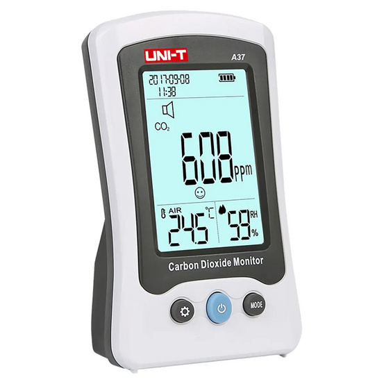 Прибор для измерения концентрации CO₂ UNI-T A37