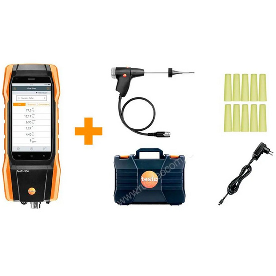 Комплект Testo 300 (O2, CO  без Н2-компенсации до 4000 ppm)