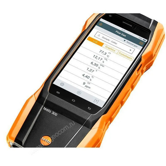 Комплект Testo 300 Longlife (O2, СО с H2-компенсацией до 8 000 ppm)