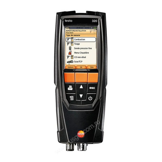 Комплект Testo 320 (без Н2-компенсации)
