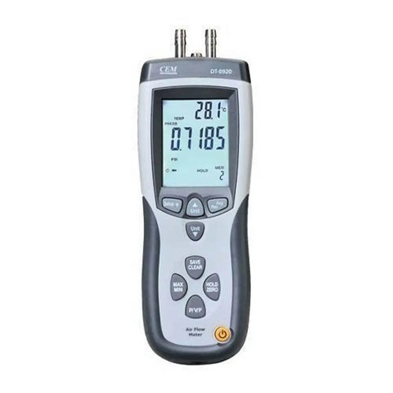 Манометр CEM DT-8920