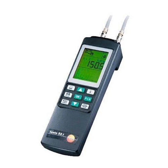 Манометр testo 526-1