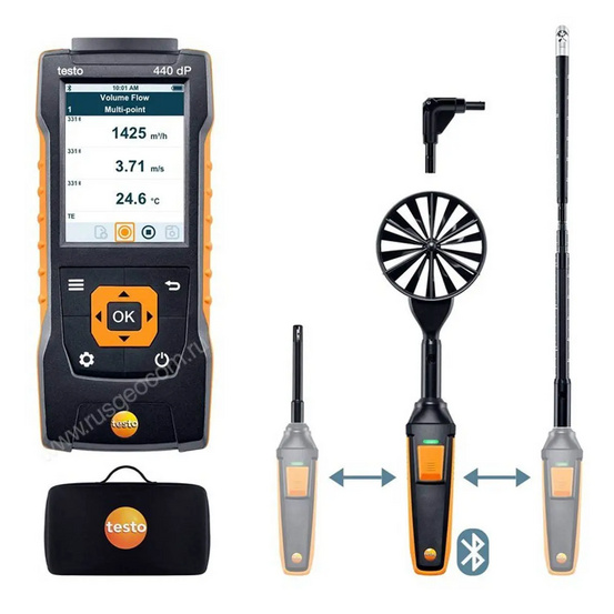 Комплект Testo 440dP для вентиляции №2