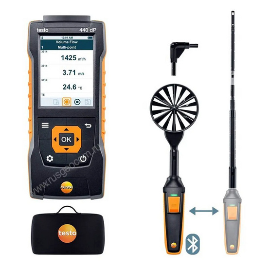 Комплект Testo 440dP для вентиляции №1