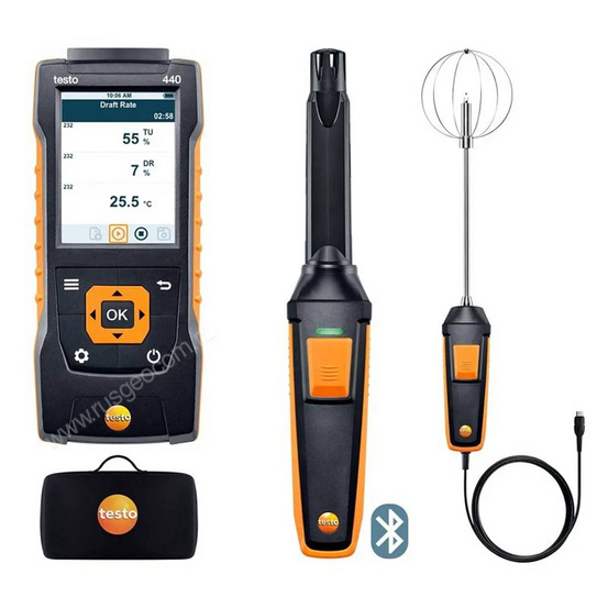 Комплект Testo 440 уровня комфорта