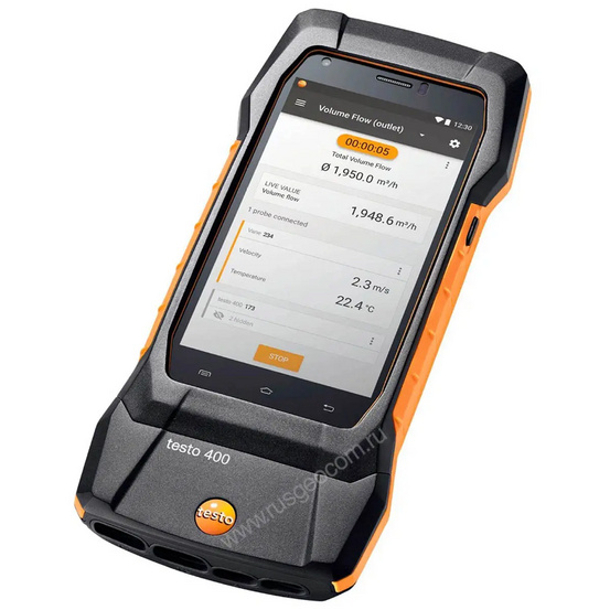 Комплект Testo 400 для оценки качества воздуха и уровня комфорта в помещении со стойкой