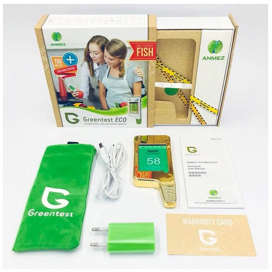 Премиальный нитратомер и ТДС метр Greentest Eco 5 Gold