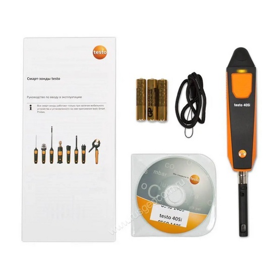 Смарт-зонд термоанемометр Testo 405i
