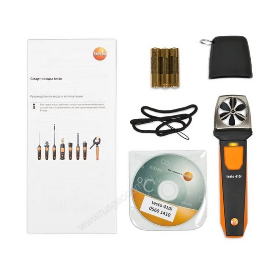 Смарт-зонд анемометр с крыльчаткой Testo 410i