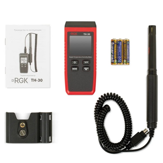 Термогигрометр RGK TH-30 с поверкой