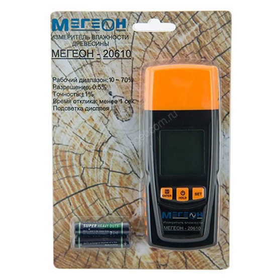 Влагомер древесины МЕГЕОН 20610