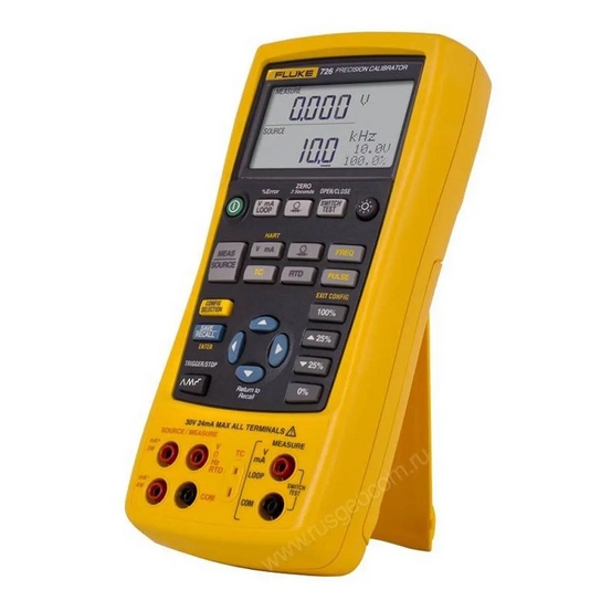 Прецизионный многофункциональный калибратор процессов Fluke 726