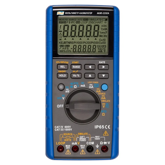 Мультиметр-калибратор АКИП-2202А