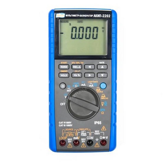 Калибратор технологических процессов АКИП 2202