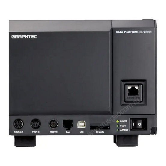 Регистратор модульного типа Graphtec GL7000