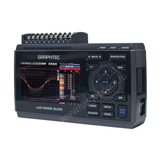 Регистратор  Graphtec GL240 электронный