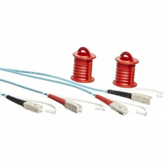 Fluke Networks NFK2-DPLX-SC, дуплексные многомодовые тестовые шнуры 50 мкм с разъемами SC