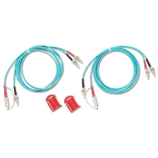 Fluke Networks NFK2-DPLX-LC, дуплексные многомодовые тестовые шнуры 50 мкм с разъемами LC