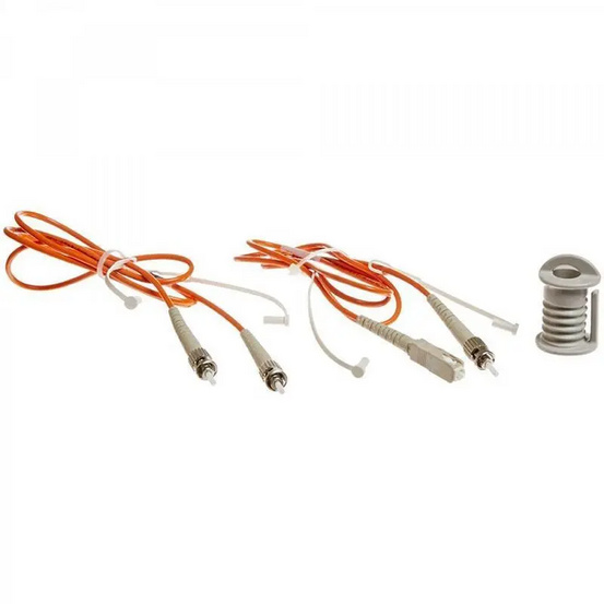 Fluke Networks NFK1-SMPLX-ST, 2 эталонных тестовых шнура, 62,5/125 мкм, SC/ST, 1 м