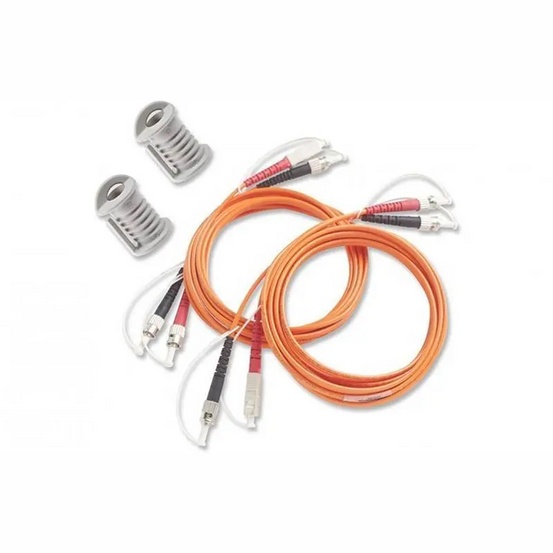 Fluke Networks NFK1-DPLX-ST,  2 дуплексных многомодовых тестовых шнура 62.5 мкм с разъемами ST