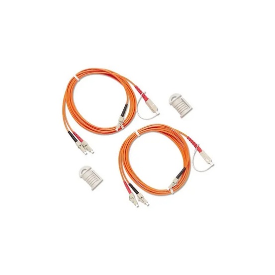Fluke Networks NFK1-DPLX-LC два  дуплексных тестово-проверочных  62,5 мкм 2м шнура с коннекторами SC/LC