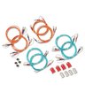 Fluke Networks NFB1/2-LC/ST, набор многомодовых тестовых шнуров ( 62.5/125 и  50/125) с LC и ST разъемами