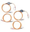Fluke Networks MRC-625EFC-SCFCKIT, набор многомодовых  образцовых  шнуров (2 SC/LC, 2 FC/FC) для проверки оконцованных разъёмом FC  62,5µm волокон