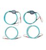 Fluke Networks MRC-50EFC-SCSCKIT, многомодовый Encircled Flux набор совместимых эталонных тестовых кабелей (2 м) для тестирования оптоволоконных кабелей 50 мкм SC (4 SC/SC)