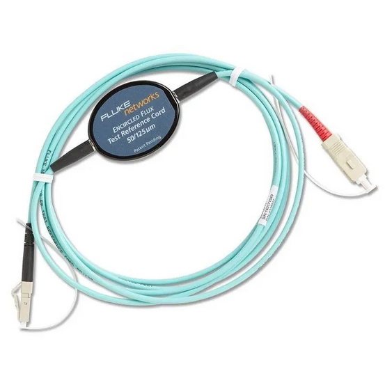Fluke Networks MRC-50-EFC-SCLC, многомодовый набор эталонных тестовых шнуров (2 м), соответствующих Encircled Flux, для тестирования оптоволоконных кабелей 50 мкм с заделкой LC (SC/LC)