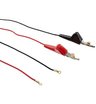 Fluke Networks LEAD-ABN-PPIN, тестовый шнур с вилкой RJ-11 с иголками для прокола изоляции и прокалывающим контактным зажимом