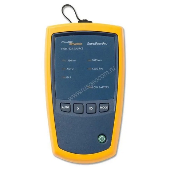Fluke Networks SFSINGLEMODE2, одномодовый 1490/1625 нм источник излучения SimpliFiber Pro Фиксированный порт SC