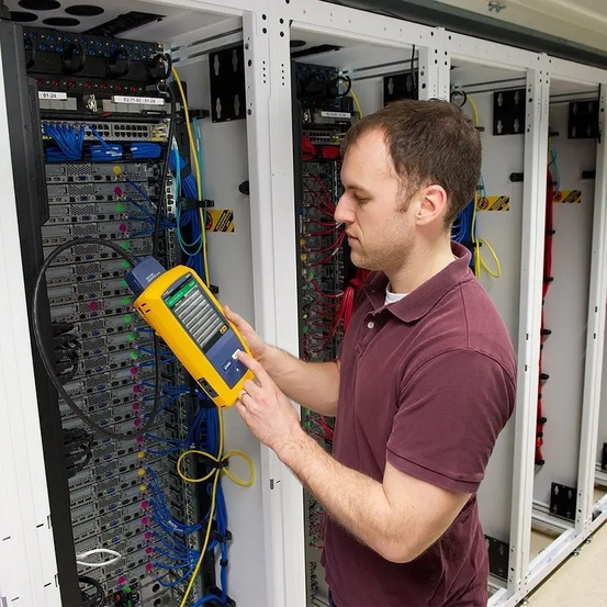 Кабельный тестер Fluke DSX-8000-ADD для сертификации СКС