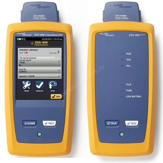 Кабельный тестер Fluke Networks DSX-600-PRO INTL