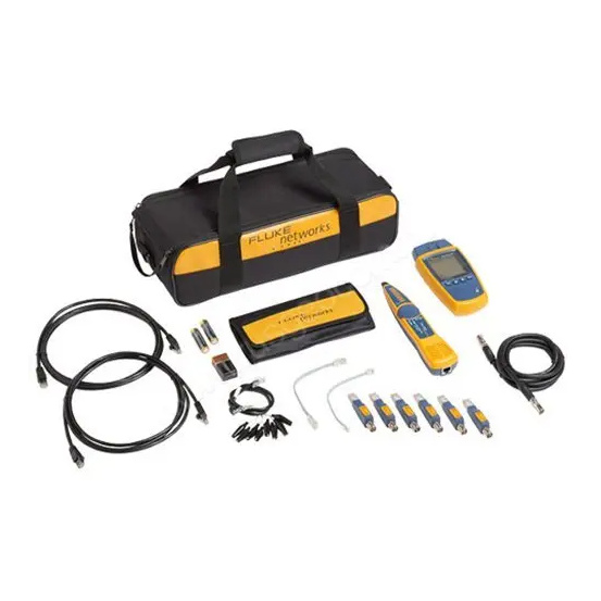 Fluke Networks MS2-KIT, расширенный комплект кабельного тестера MicroScanner 2