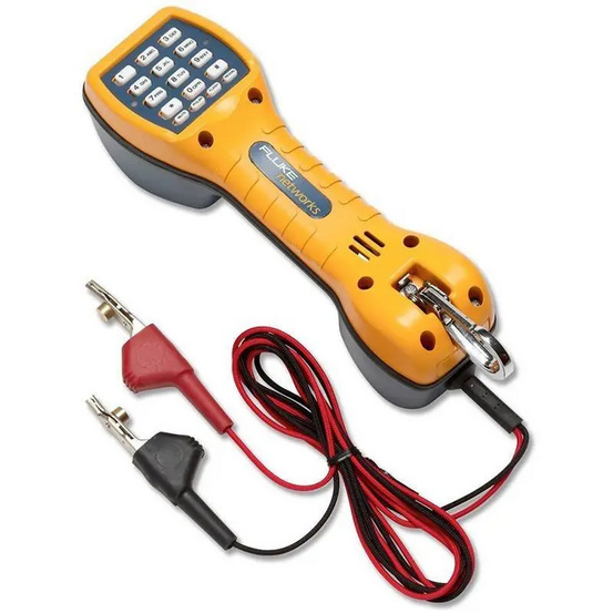 Fluke Networks 30800001, TS30 Test set + Piercing Pin, набор для тестирования с зажимами, имеющими иголки для прокола изоляции