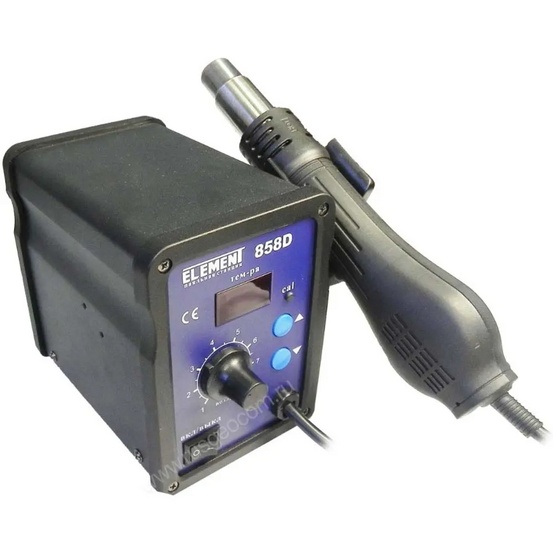 Паяльный фен ELEMENT 858D