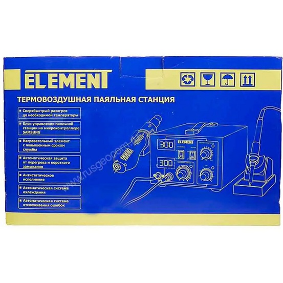 Паяльный фен ELEMENT 850