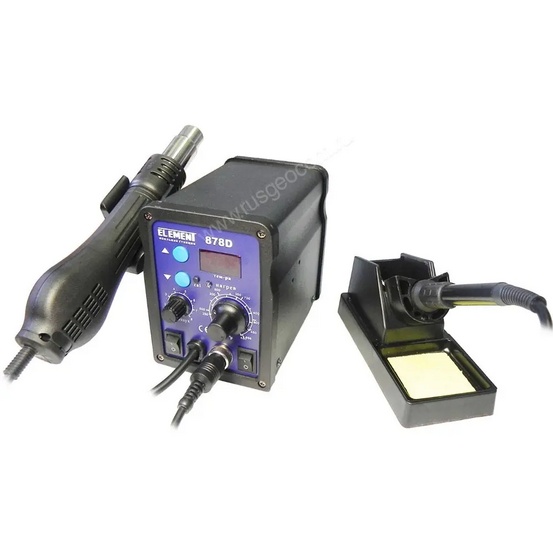 Паяльная станция ELEMENT 878D