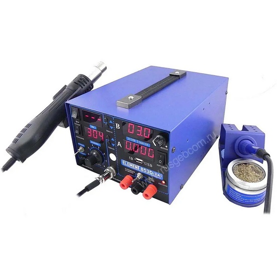 Паяльная станция ELEMENT 853D