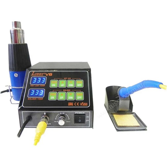 Паяльная станция Lukey V6