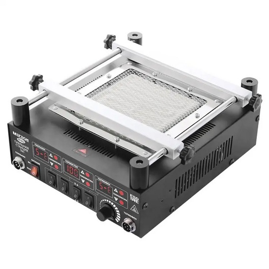 Цифровая паяльная станция 3 в 1 МЕГЕОН 00363